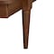 Baxton Studio Flint Mid-Century Modern Ash Walnut Finished Wood Queen Size Platform Bed 236-12782-ZORO - alternate 8